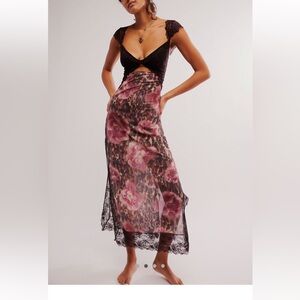 Free People Suddenly Fine Maxi Slip